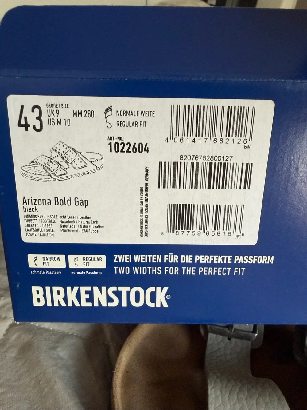 Birkenstock Arizona Two-Strap Sandals in Light Gray for Men